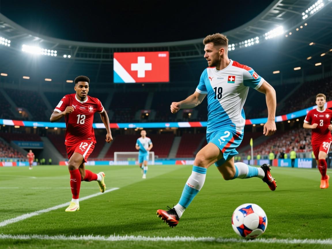 瑞士轻松战胜卢森堡，实力碾压对手  第1张