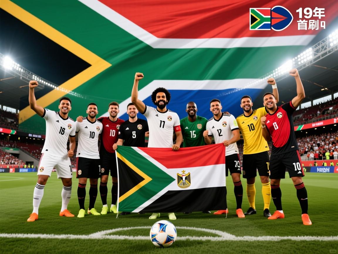 10人埃及成功复仇！19年首胜南非，萨拉赫连场破门，连刷4纪录